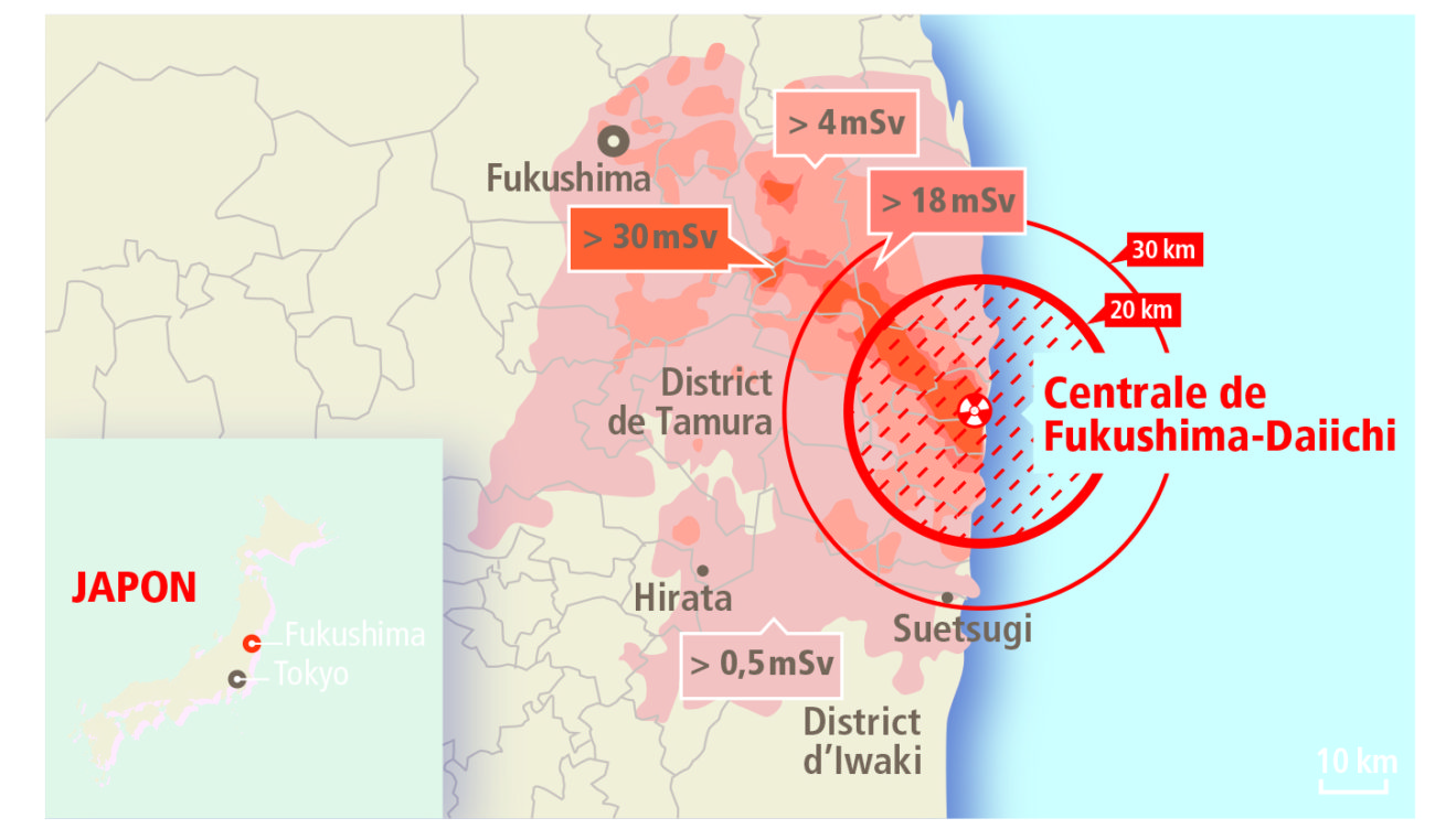 fukushima carte